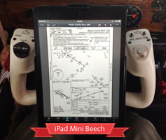 iPad Mini Yoke Mount for Beechcraft